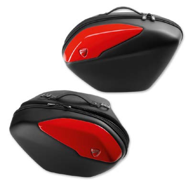 Seitenkoffern in Rot 25L
