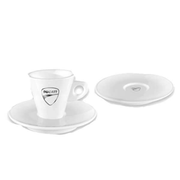Ducati Espressotassenset weiss