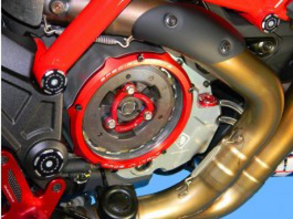 Motorendeckel mit Sichtfenster MTS 1200 11-14 rot